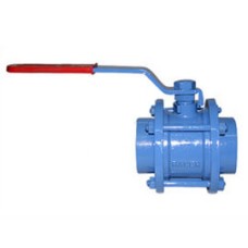 CS Cast Steel Ball Valve Screwed End Three Piece SS Parts (Wj-Neta)